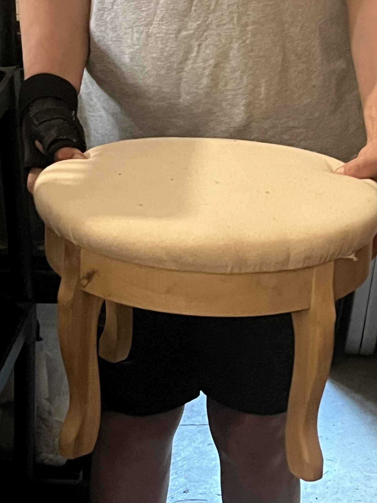 Foot stool frame