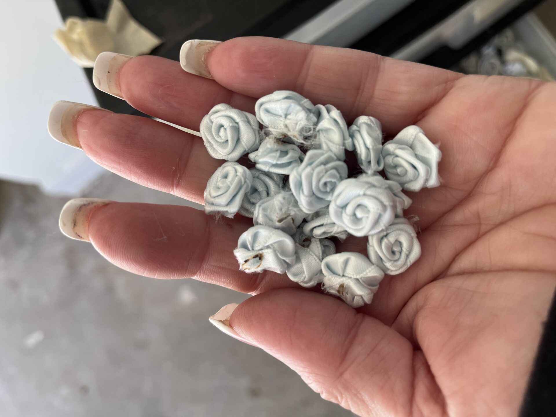 Ribbon Roses closeup 3